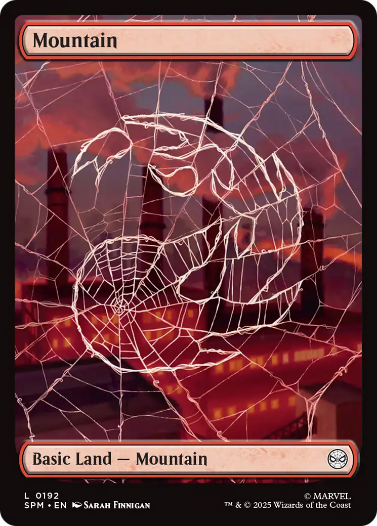 Magic: The Gathering - Mountain #192 Foil - Marvel's Spider-Man