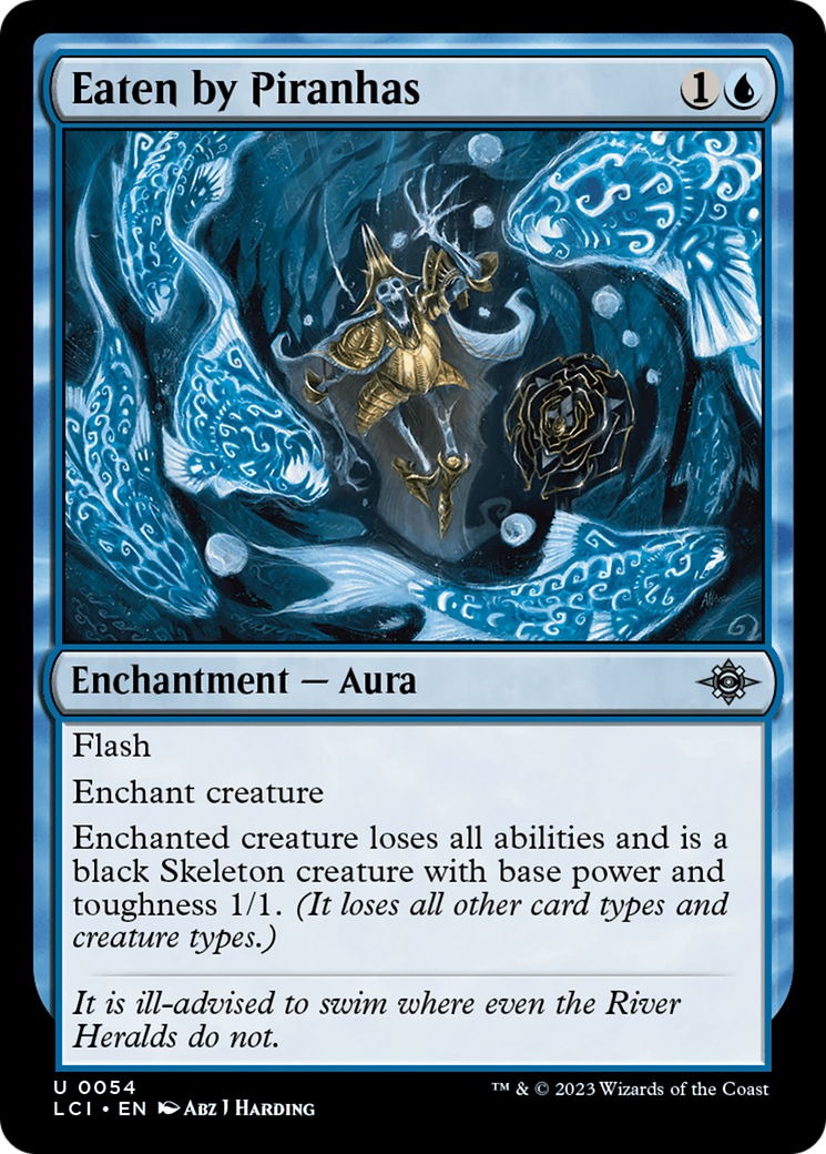 Magic: The Gathering - Eaten by Piranhas Foil - The Lost Caverns of Ixalan