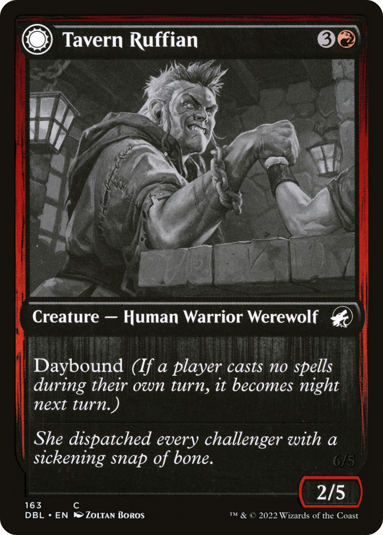 Magic: The Gathering - Tavern Ruffian // Tavern Smasher - Innistrad: Double Feature