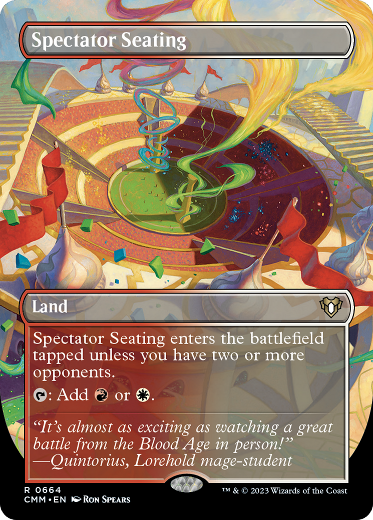 Magic: The Gathering - Spectator Seating - Commander Masters