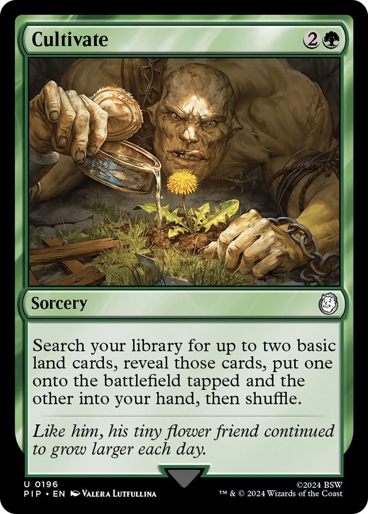 Magic: The Gathering - Cultivate - Fallout