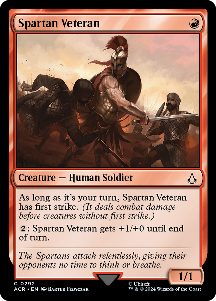 Magic: The Gathering - Spartan Veteran - Assassin's Creed