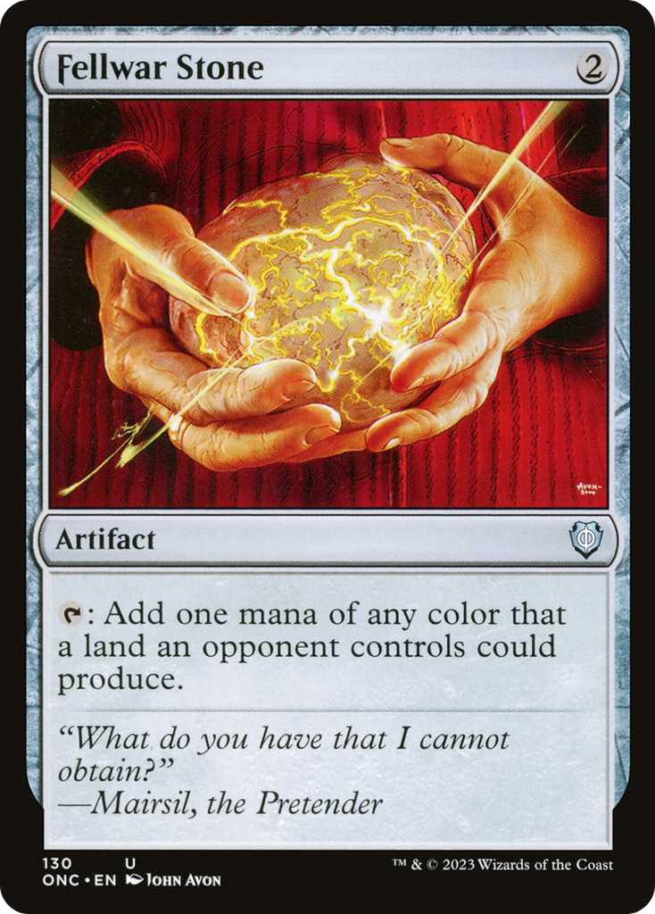 Magic: The Gathering - Fellwar Stone - Phyrexia: All Will Be One Commander