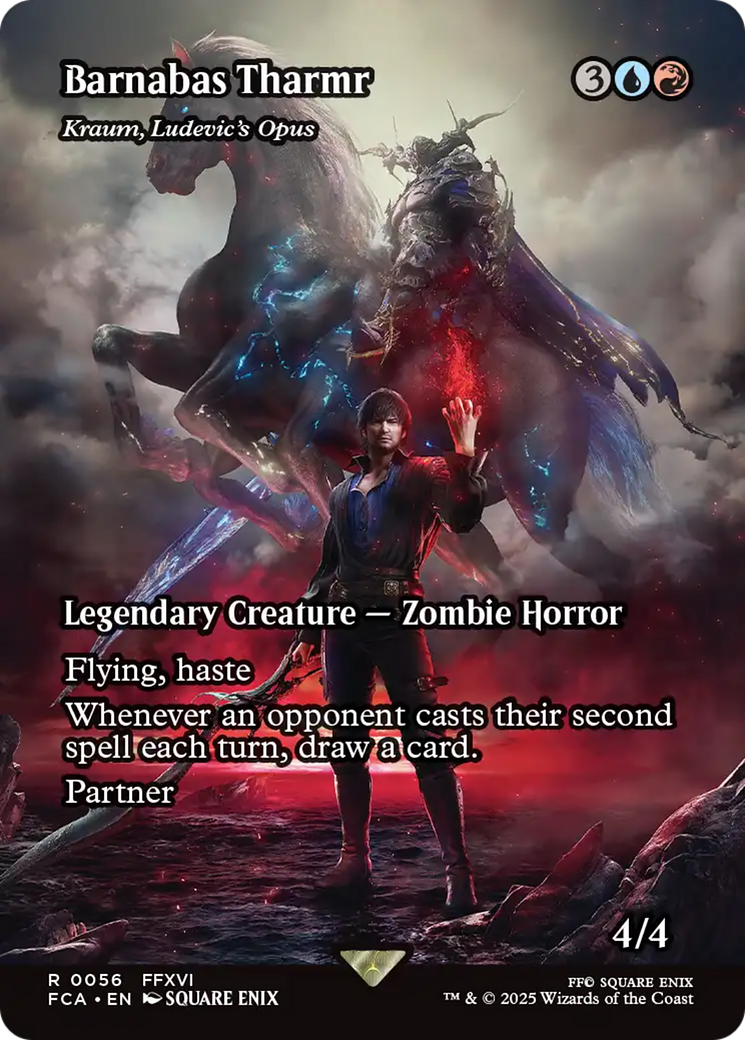 Magic: The Gathering - Kraum, Ludevic's Opus Foil - Final Fantasy: Through the Ages