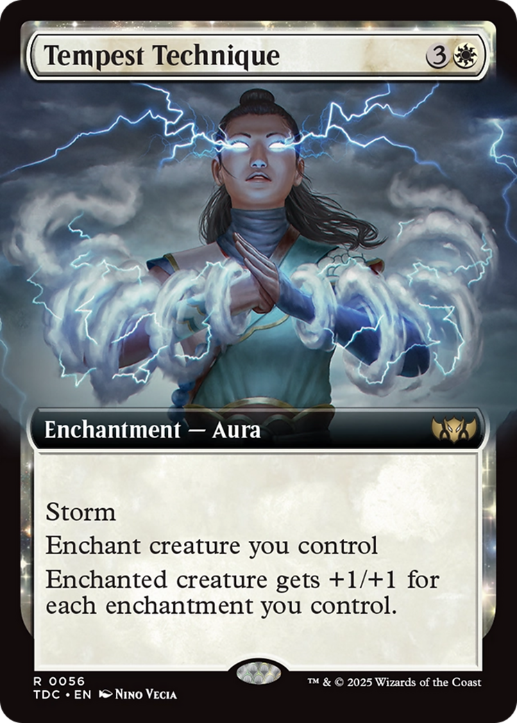 Magic: The Gathering - Tempest Technique - Tarkir: Dragonstorm Commander