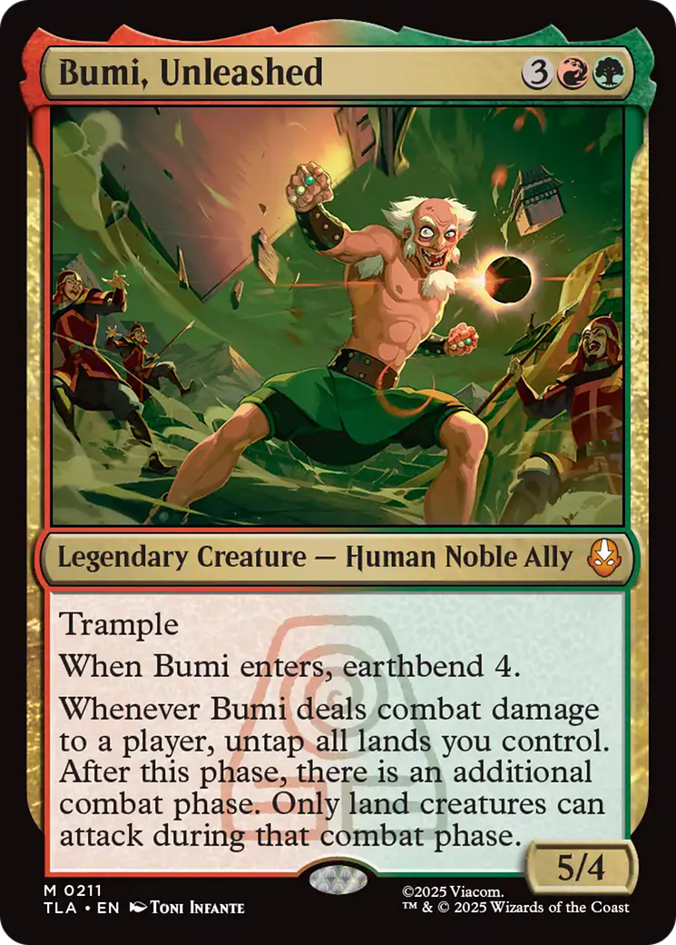 Magic: The Gathering - Bumi, Unleashed Foil - Avatar: The Last Airbender