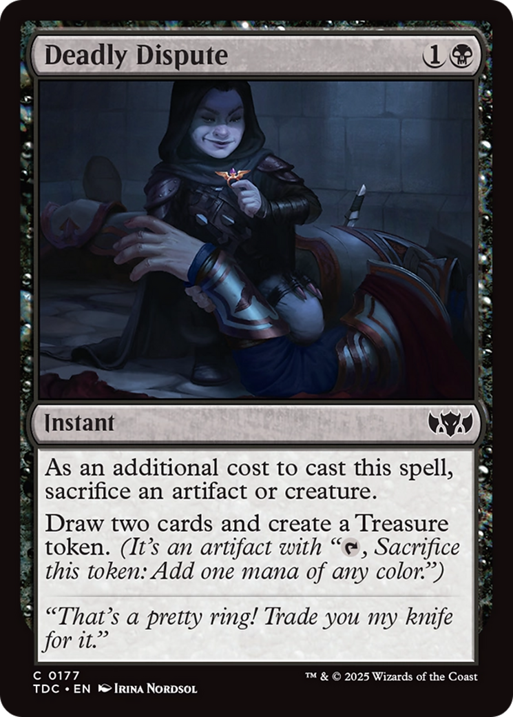 Magic: The Gathering - Deadly Dispute - Tarkir: Dragonstorm Commander
