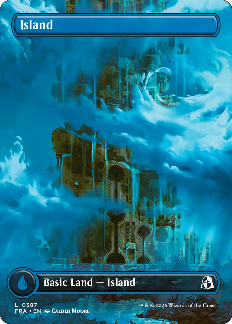 Magic: The Gathering - Island #387 - Reality Fracture