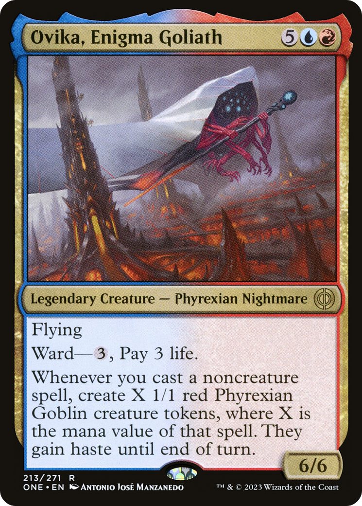 Magic: The Gathering - Ovika, Enigma Goliath - Phyrexia: All Will Be One