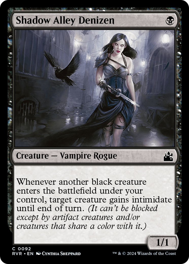 Magic: The Gathering - Shadow Alley Denizen Foil - Ravnica Remastered