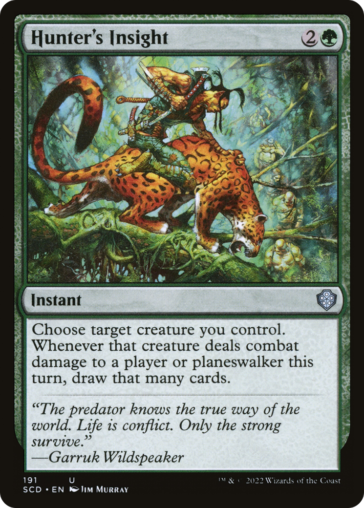 Magic: The Gathering - Hunter's Insight - Starter Commander Decks