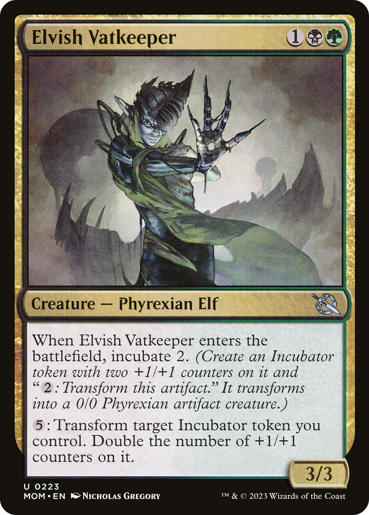 Magic: The Gathering - Elvish Vatkeeper - March of the Machine