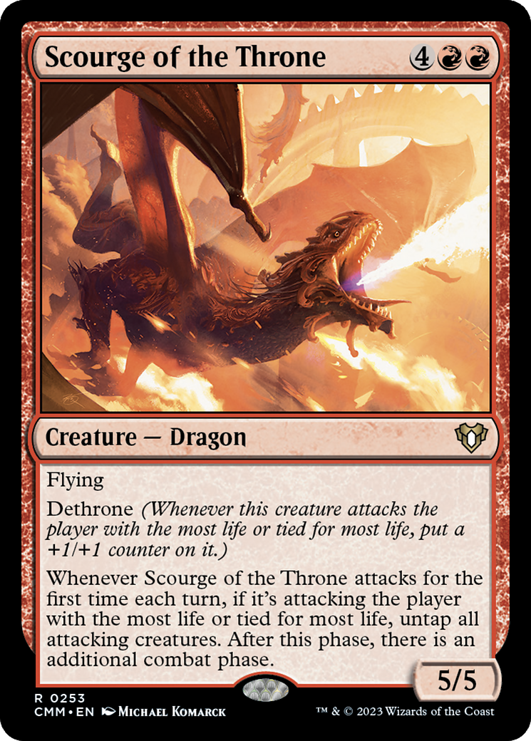 Magic: The Gathering - Scourge of the Throne - Commander Masters
