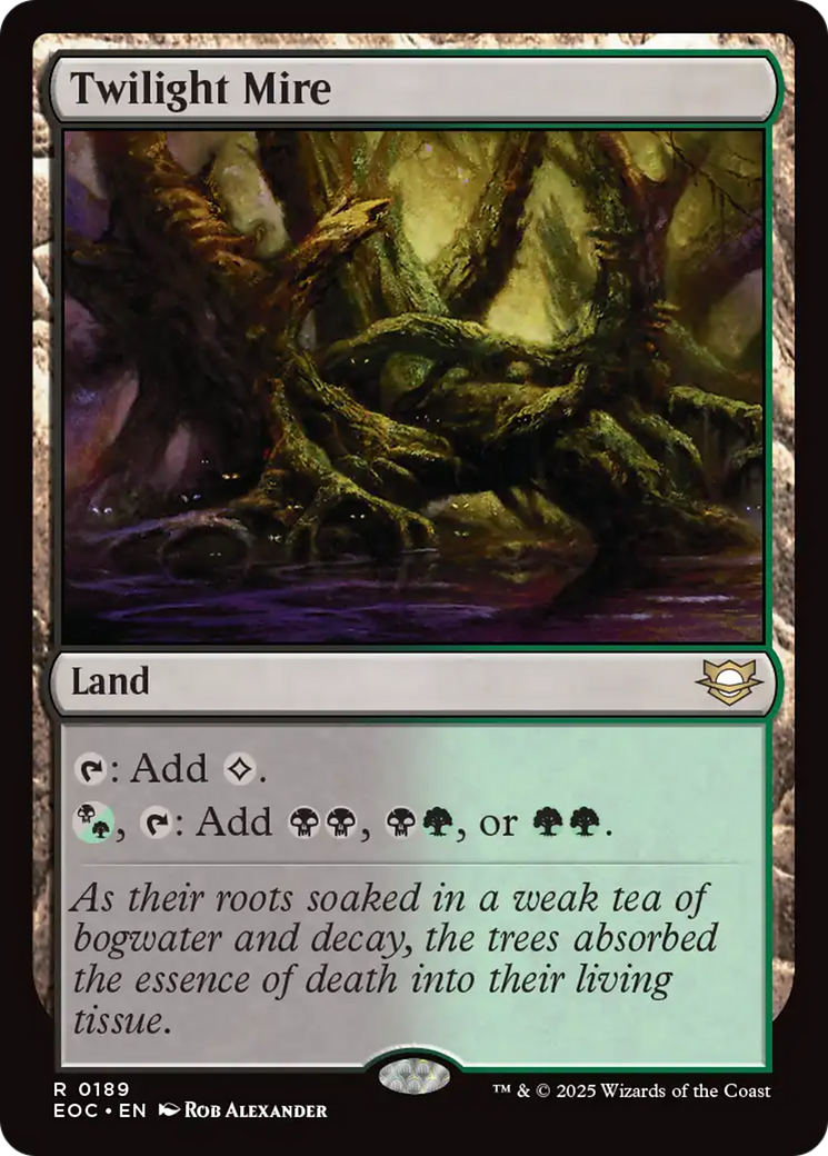 Magic: The Gathering - Twilight Mire - Edge of Eternities Commander