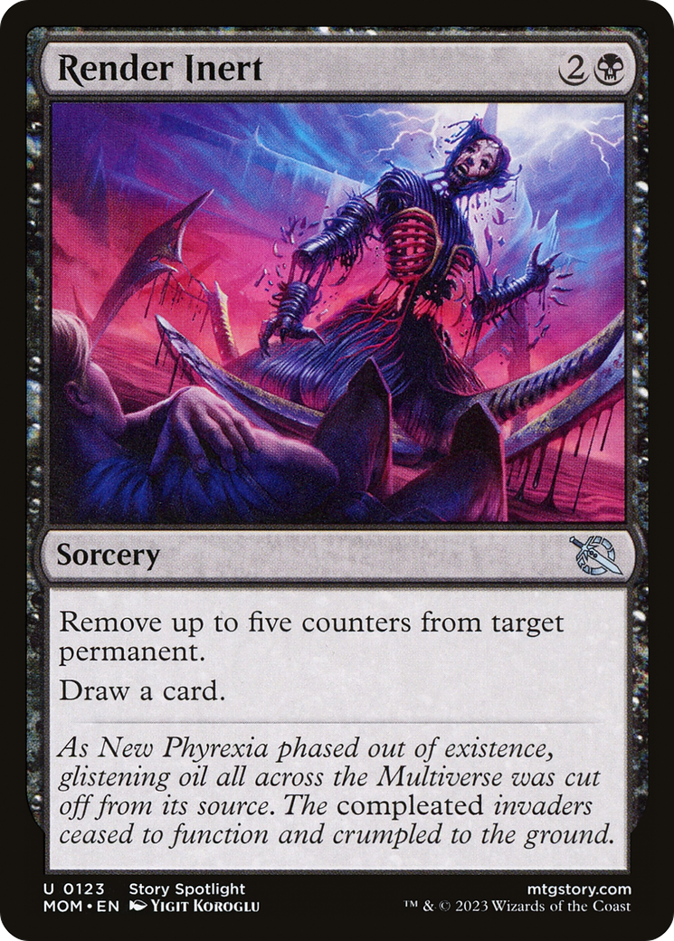 Magic: The Gathering - Render Inert - March of the Machine