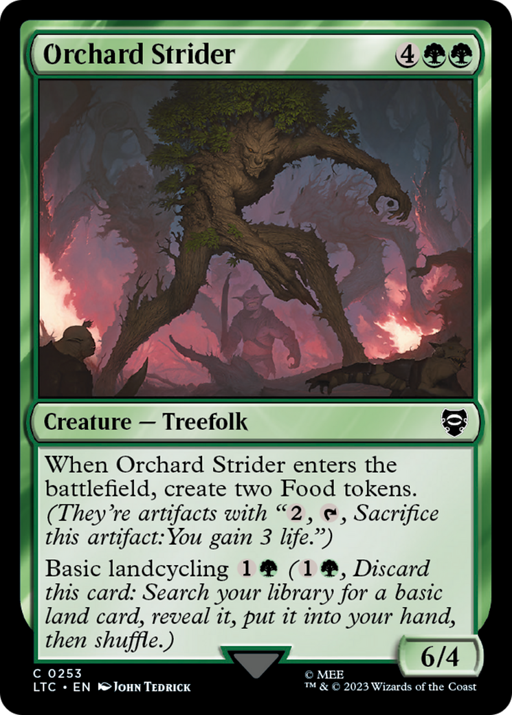Magic: The Gathering - Orchard Strider - Tales of Middle-earth Commander