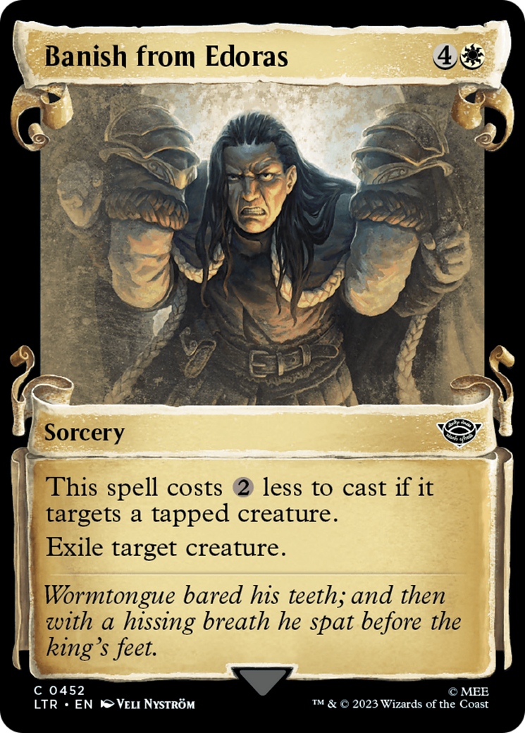 Magic: The Gathering - Banish from Edoras Foil - The Lord of the Rings: Tales of Middle-earth