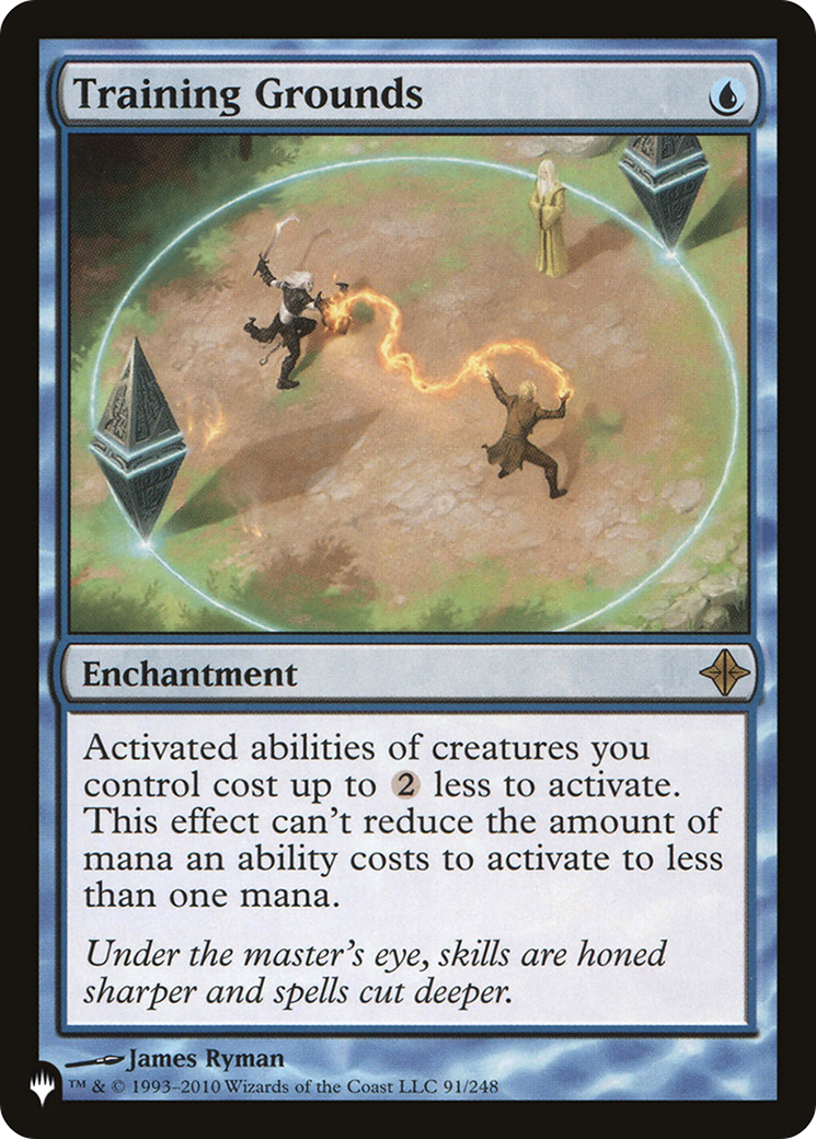 Magic: The Gathering - Training Grounds - The List