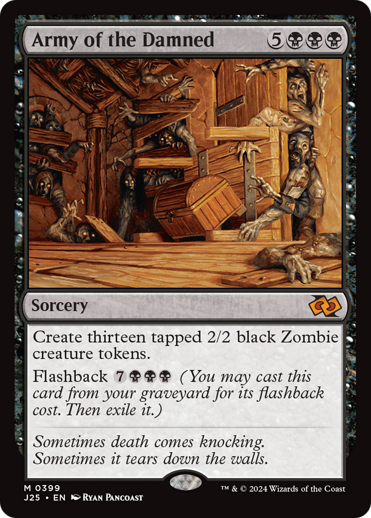 Magic: The Gathering - Army of the Damned - Foundations Jumpstart