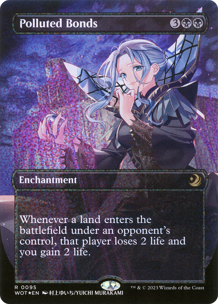 Magic: The Gathering - Polluted Bonds Foil - Wilds of Eldraine: Enchanting Tales