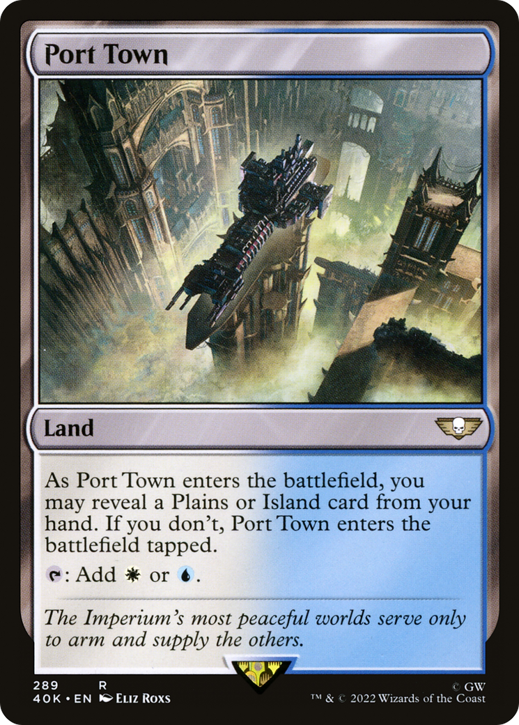 Magic: The Gathering - Port Town - Warhammer 40000 Commander