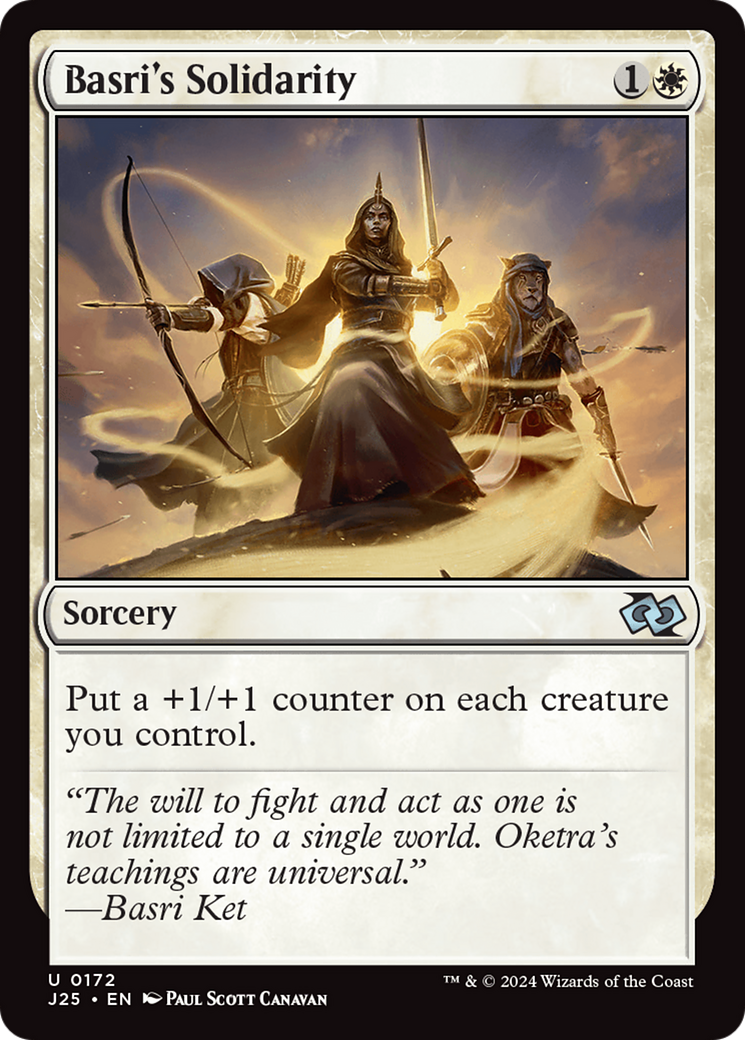 Magic: The Gathering - Basri's Solidarity - Foundations Jumpstart