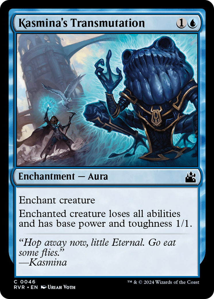 Magic: The Gathering - Kasmina's Transmutation Foil - Ravnica Remastered