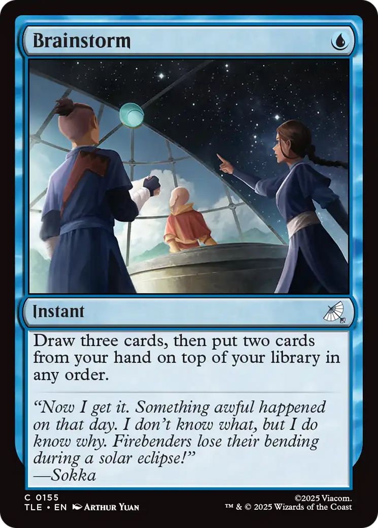 Magic: The Gathering - Brainstorm - Avatar: The Last Airbender Eternal