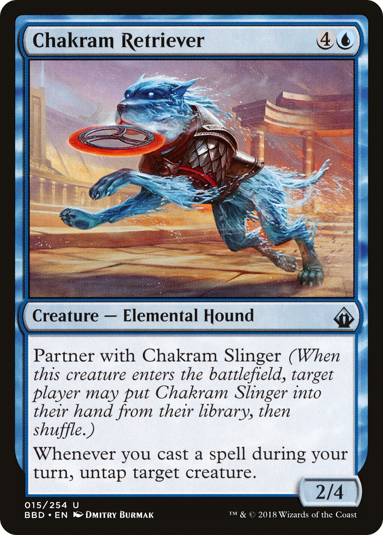 Magic: The Gathering - Chakram Retriever Foil - Battlebond