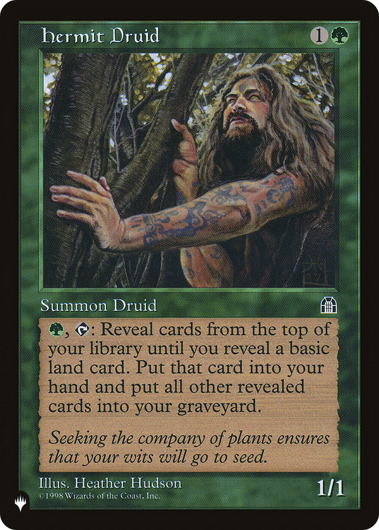 Magic: The Gathering - Hermit Druid - The List