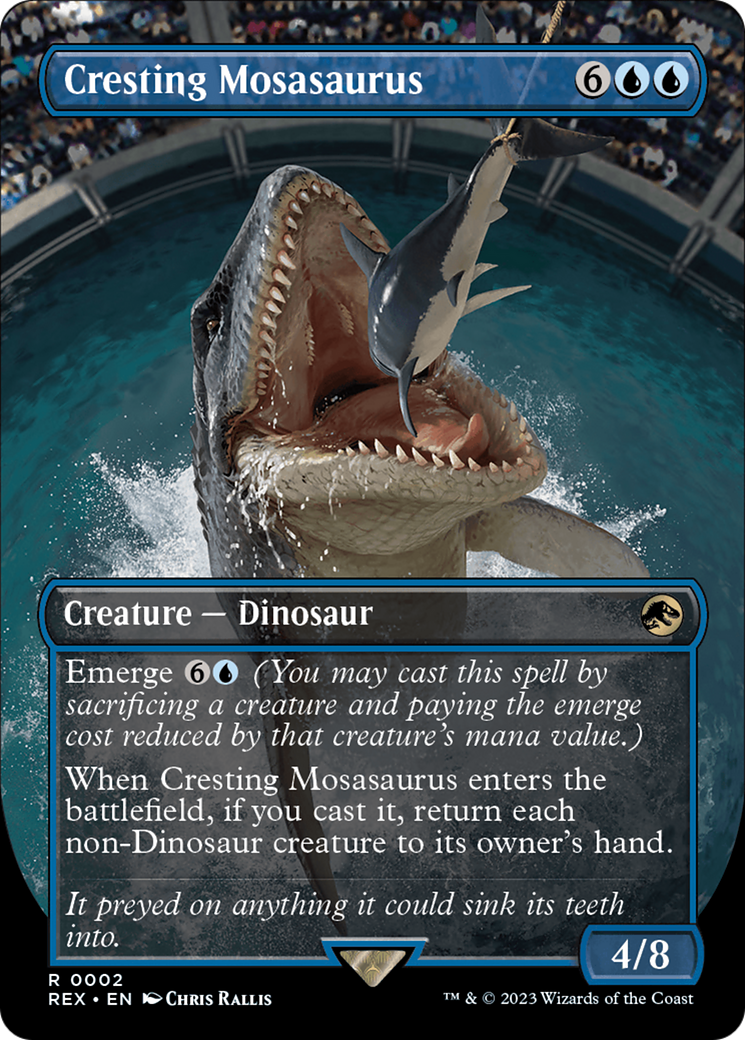 Magic: The Gathering - Cresting Mosasaurus - Jurassic World Collection
