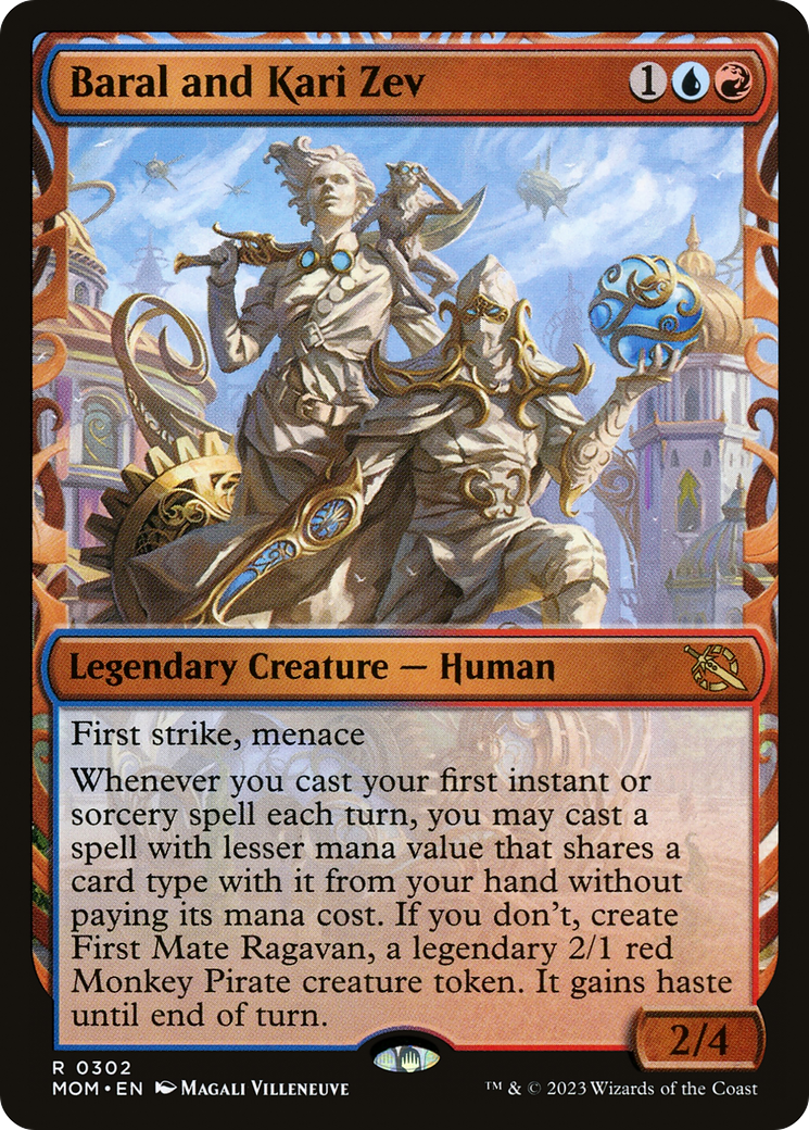 Magic: The Gathering - Baral and Kari Zev - March of the Machine