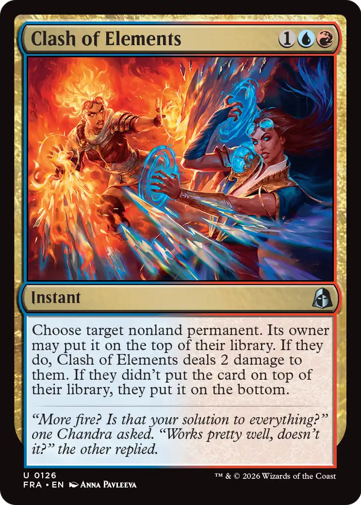 Magic: The Gathering - Clash of Elements - Reality Fracture