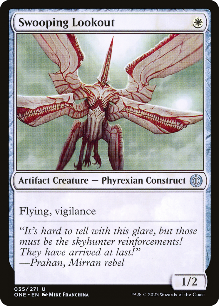 Magic: The Gathering - Swooping Lookout - Phyrexia: All Will Be One