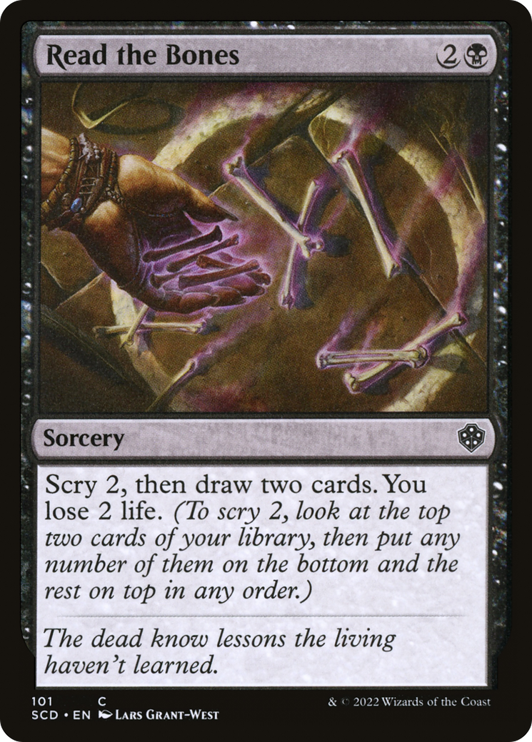 Magic: The Gathering - Read the Bones - Starter Commander Decks