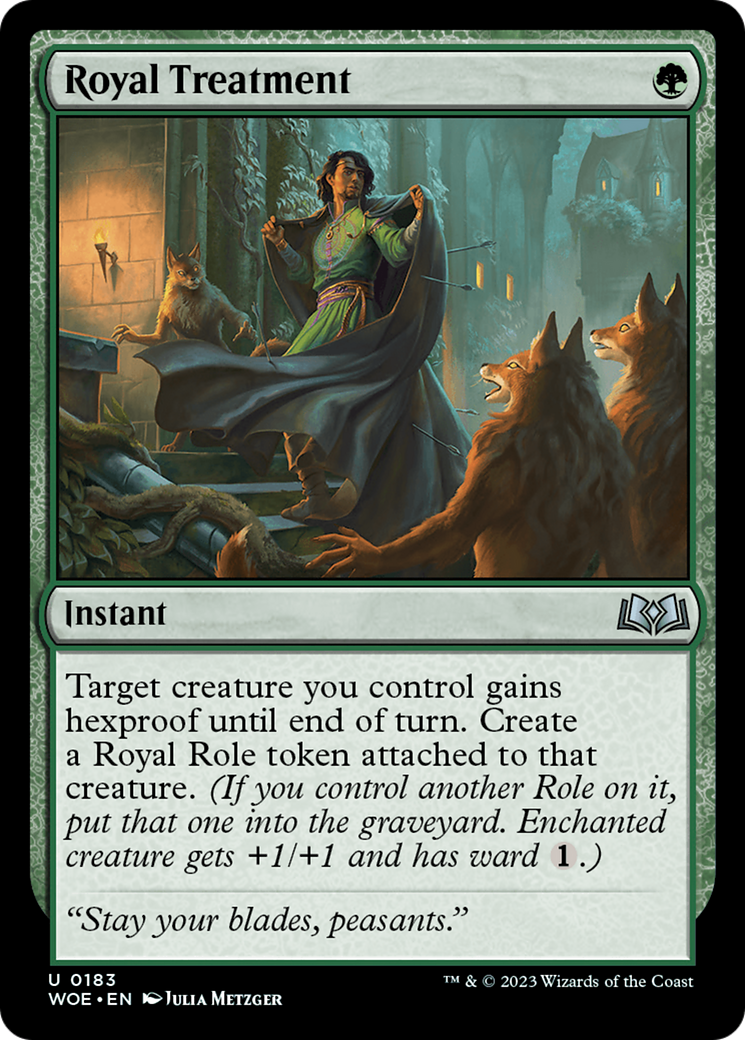 Magic: The Gathering - Royal Treatment - Wilds of Eldraine