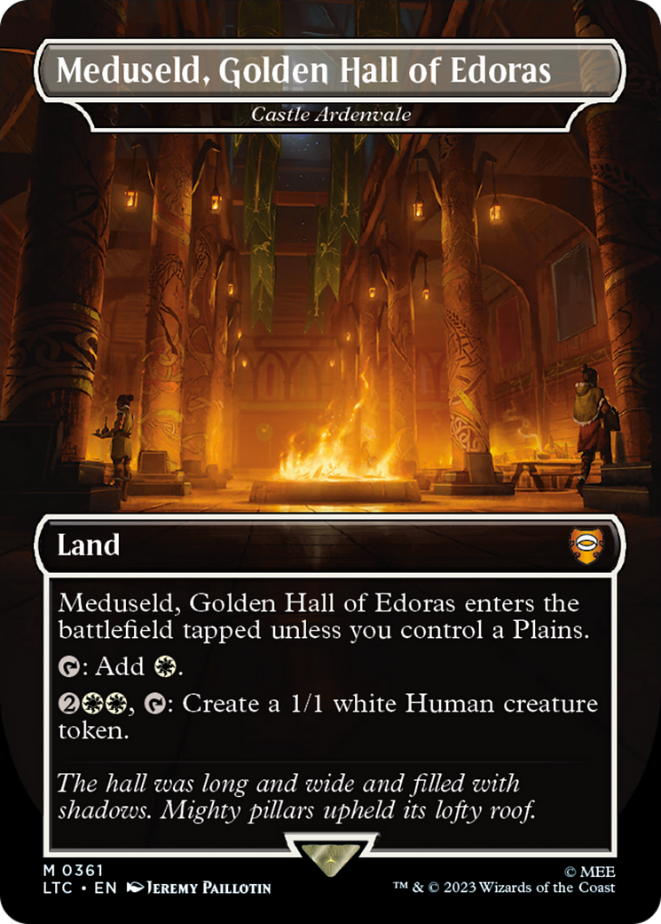Magic: The Gathering - Castle Ardenvale - Tales of Middle-earth Commander