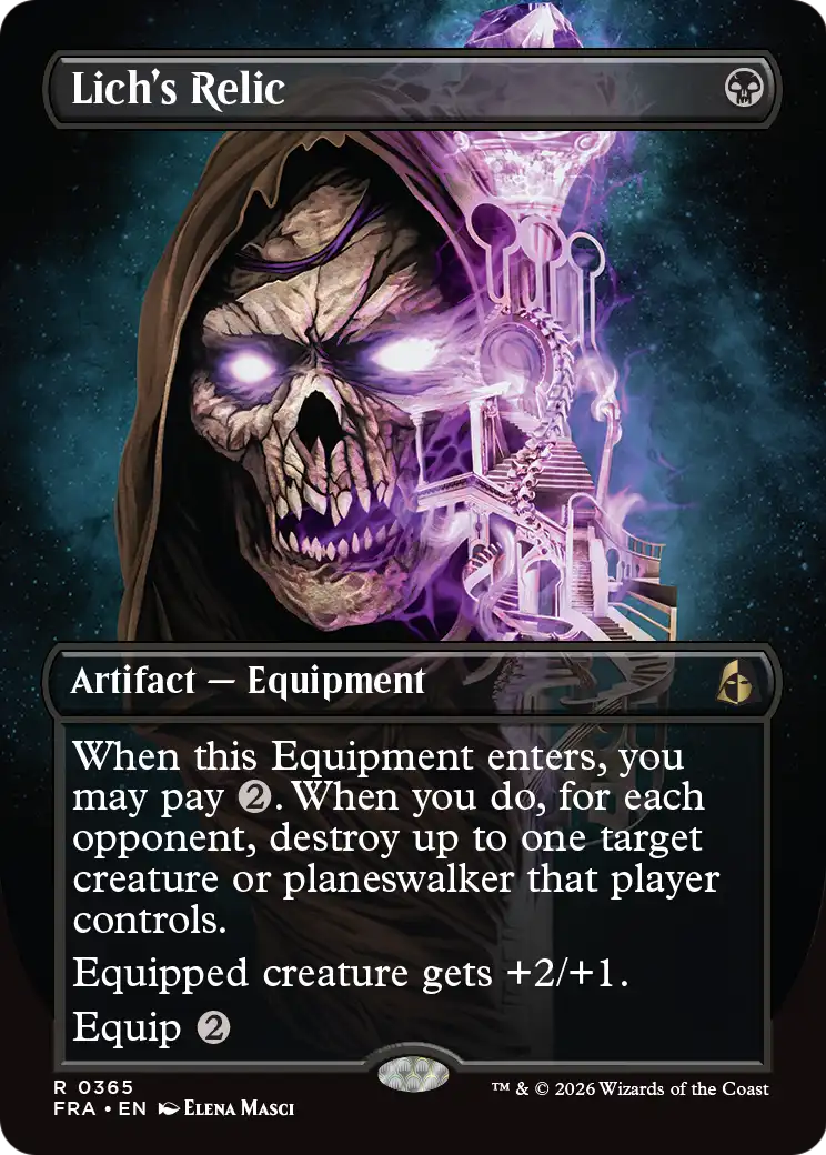 Magic: The Gathering - Lich's Relic - Reality Fracture