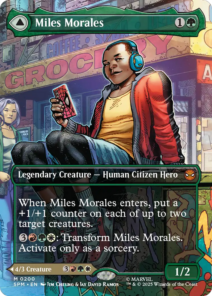 Magic: The Gathering - Miles Morales // Ultimate Spider-Man - Marvel's Spider-Man