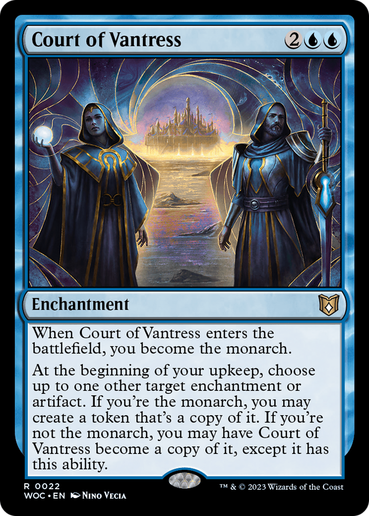 Magic: The Gathering - Court of Vantress Foil - Wilds of Eldraine Commander