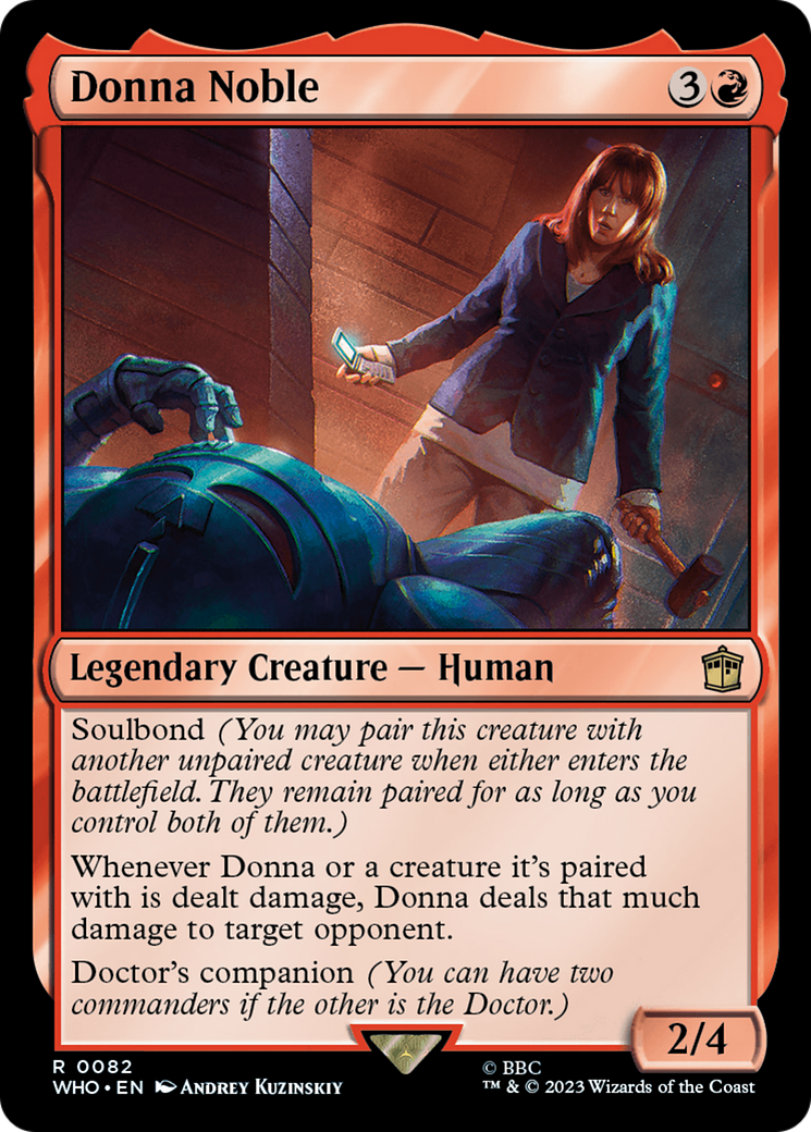 Magic: The Gathering - Donna Noble Foil - Doctor Who