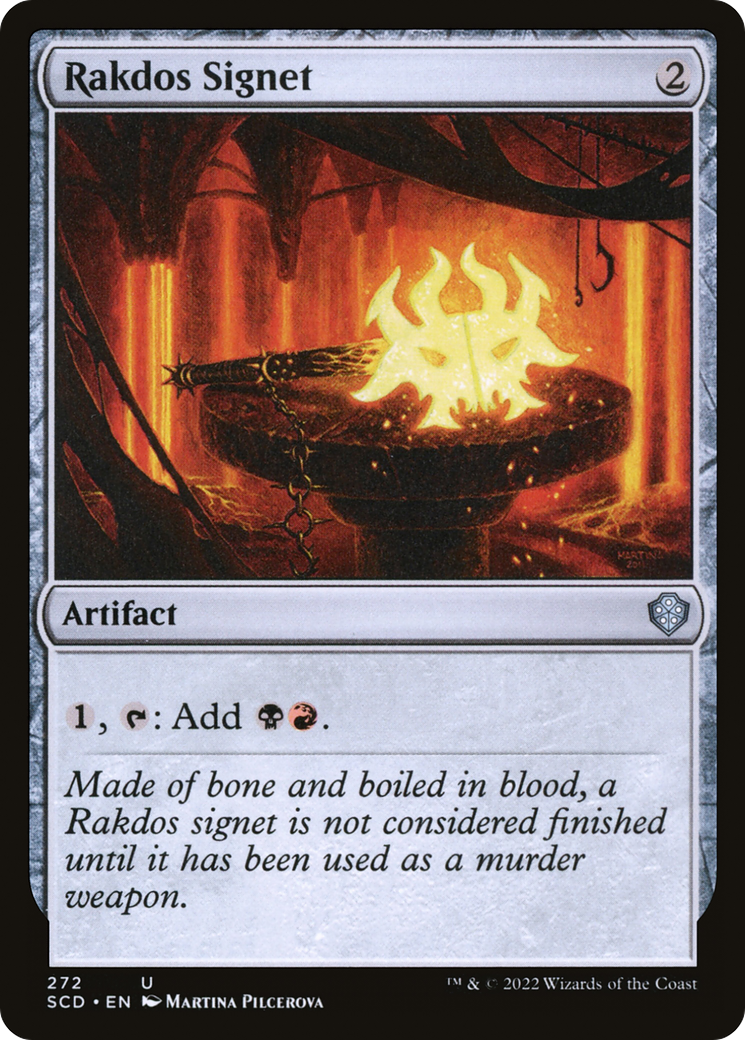 Magic: The Gathering - Rakdos Signet - Starter Commander Decks