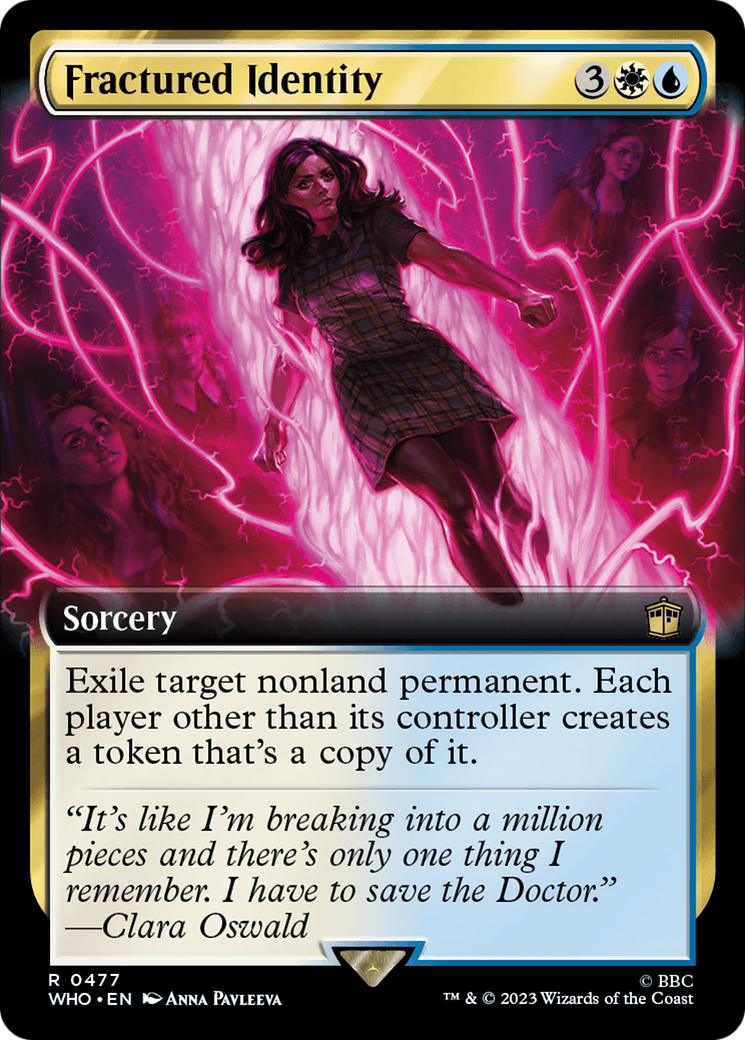 Magic: The Gathering - Fractured Identity Foil - Doctor Who
