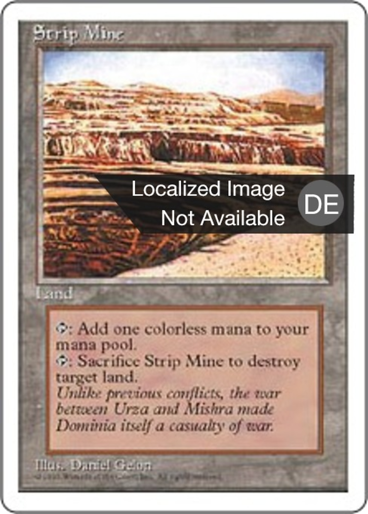 Magic: The Gathering - Tagebaumine - Fourth Edition