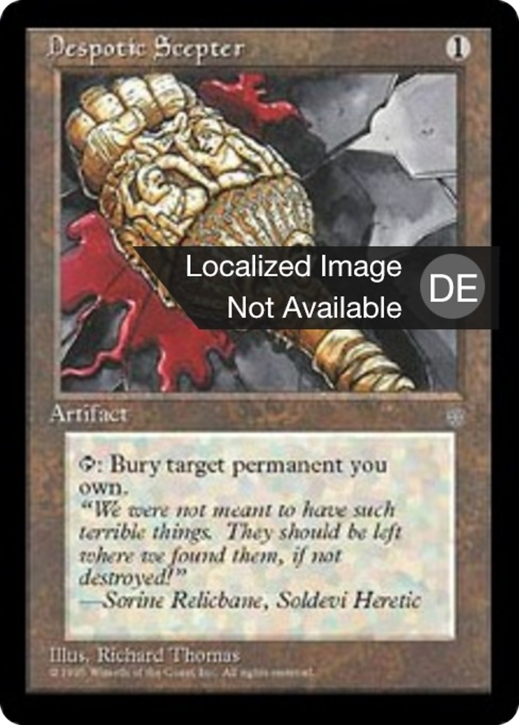 Magic: The Gathering - Despotenszepter - Ice Age