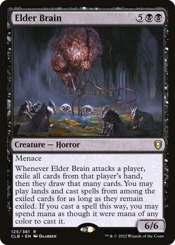 Magic: The Gathering - Elder Brain - Commander Legends: Battle for Baldur's Gate