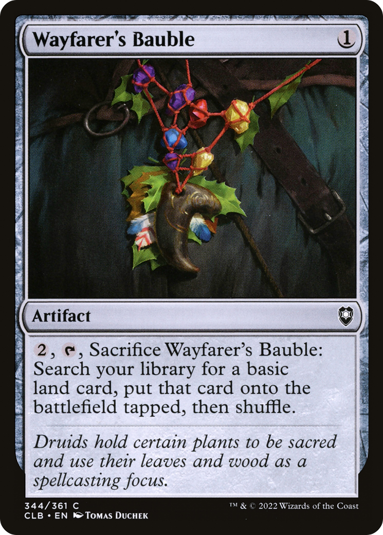 Magic: The Gathering - Wayfarer's Bauble - Commander Legends: Battle for Baldur's Gate