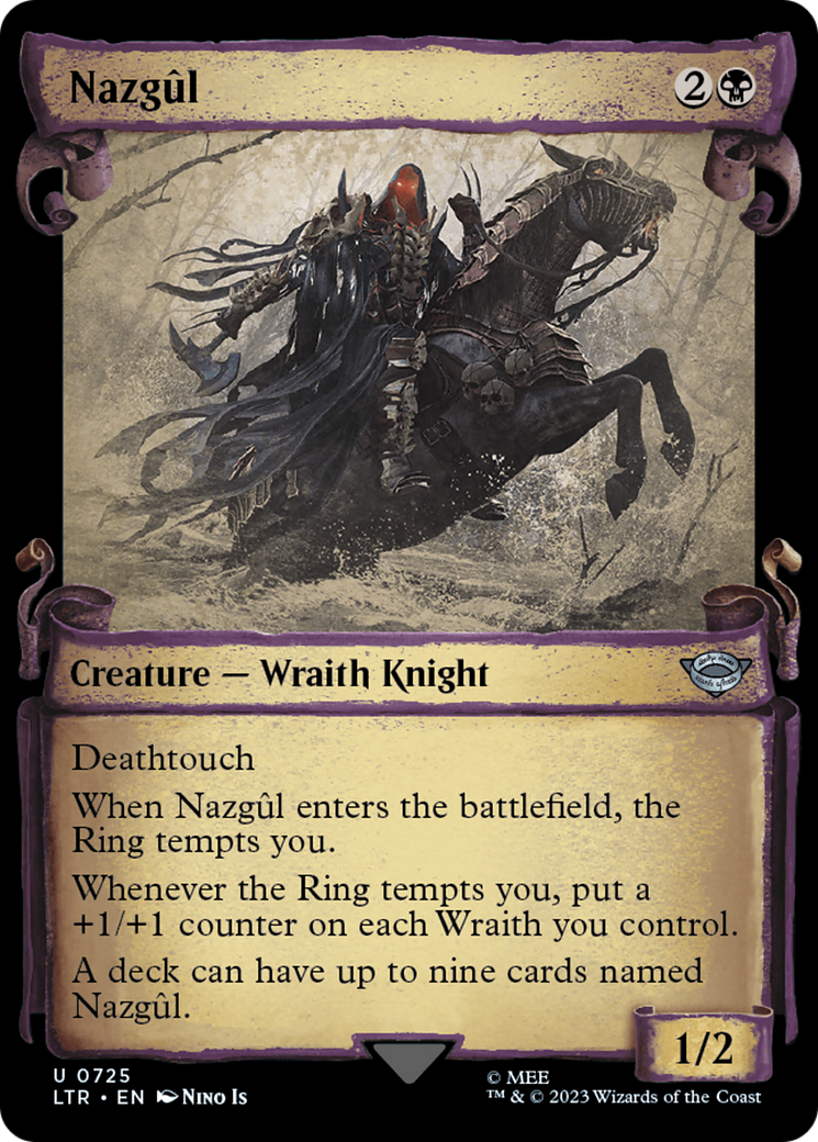 Magic: The Gathering - Nazgûl Foil - The Lord of the Rings: Tales of Middle-earth