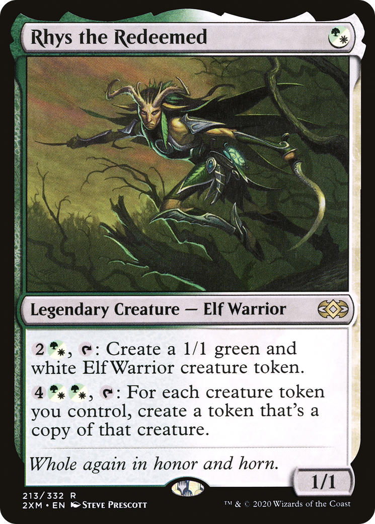 Magic: The Gathering - Rhys the Redeemed Foil - Double Masters