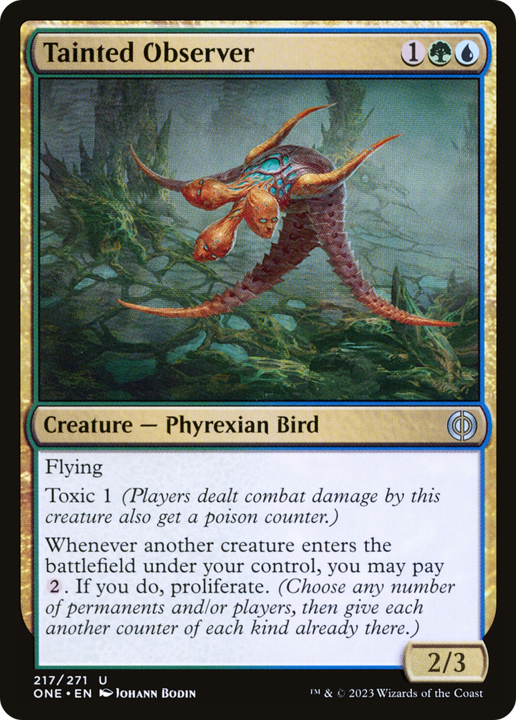 Magic: The Gathering - Tainted Observer - Phyrexia: All Will Be One
